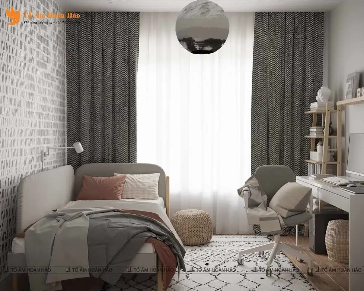ẤN TƯỢNG THIẾT KẾ NỘI THẤT CĂN HỘ HÀ ĐÔ QUẬN 10 – 2 PHÒNG NGỦ, 70M2