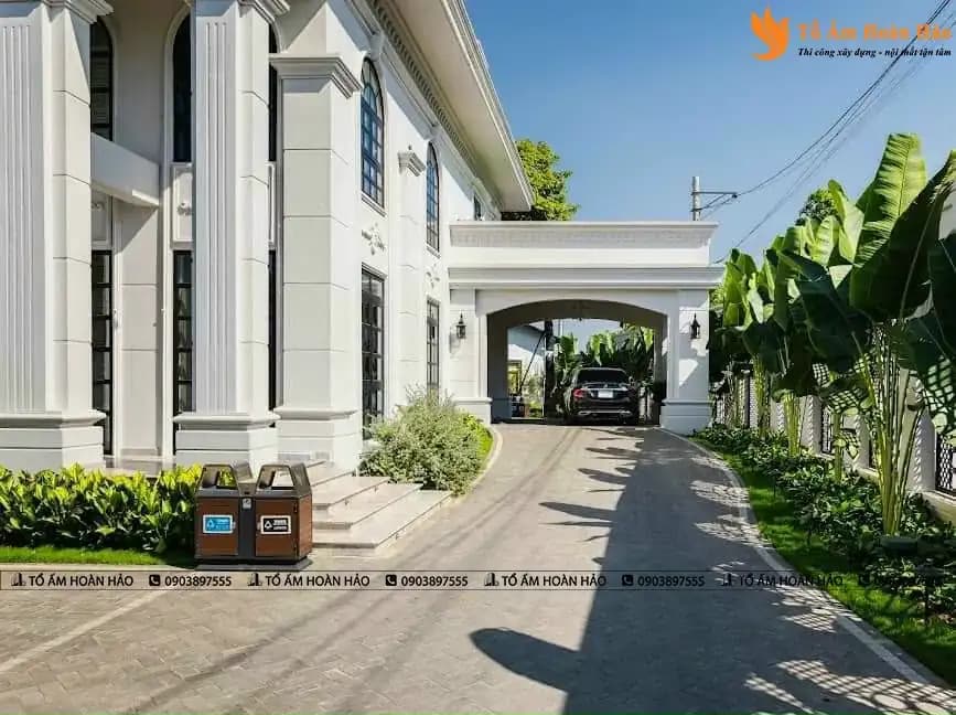 BIỆT THỰ CỔ ĐIỂN DIỆN TÍCH 1200M2