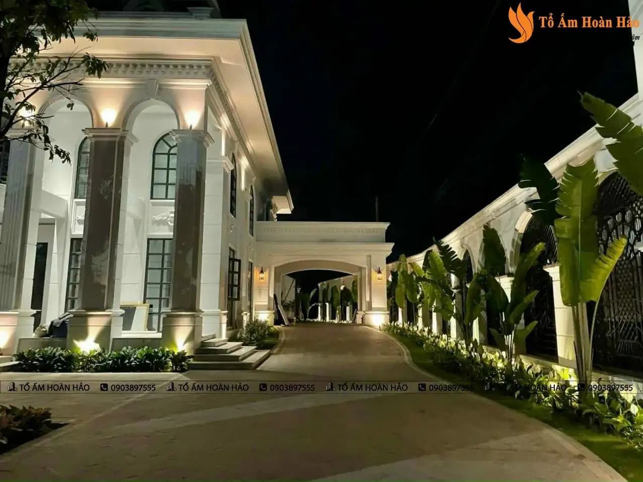 BIỆT THỰ CỔ ĐIỂN DIỆN TÍCH 1200M2