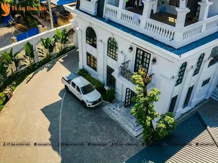 BIỆT THỰ CỔ ĐIỂN DIỆN TÍCH 1200M2