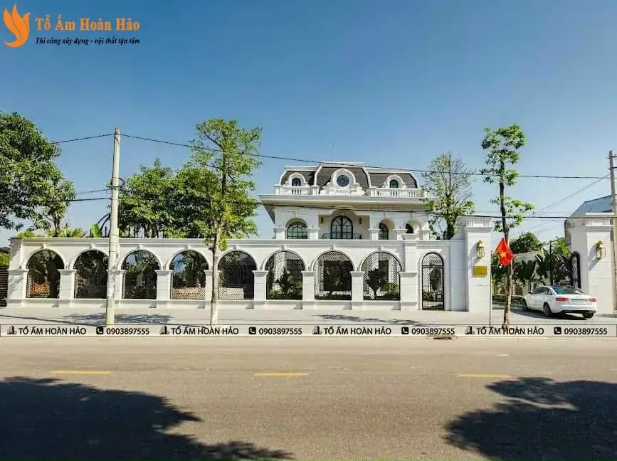 BIỆT THỰ CỔ ĐIỂN DIỆN TÍCH 1200M2