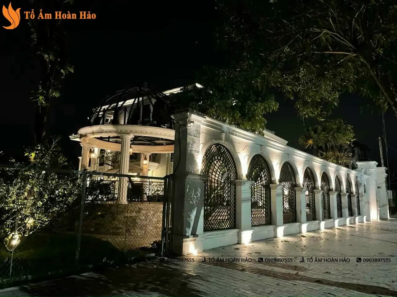 BIỆT THỰ CỔ ĐIỂN DIỆN TÍCH 1200M2