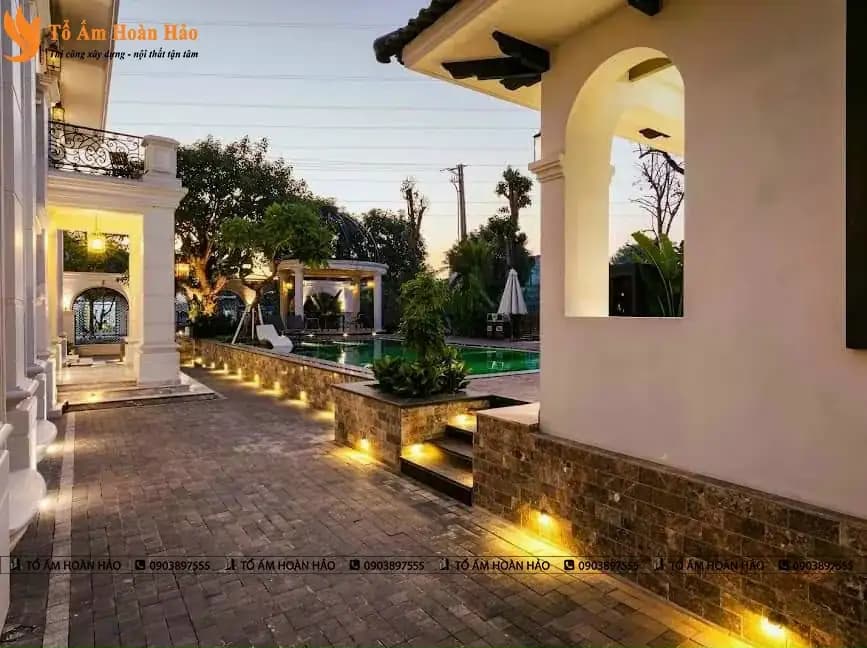 BIỆT THỰ CỔ ĐIỂN DIỆN TÍCH 1200M2