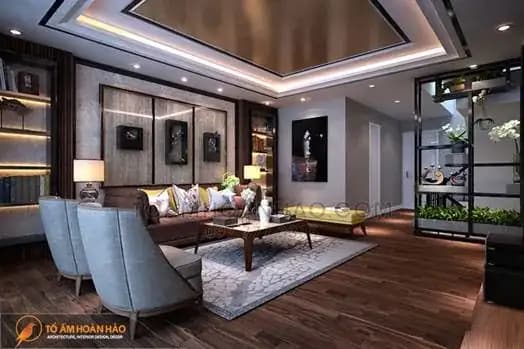 Độc chiêu thiết kế nội thất nhà phố cực đơn giản