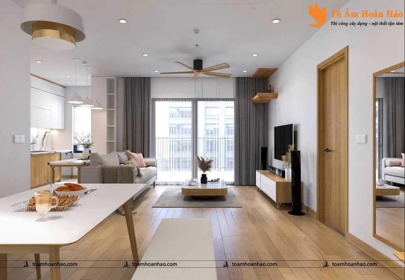 Nội thất phòng khách chung cư