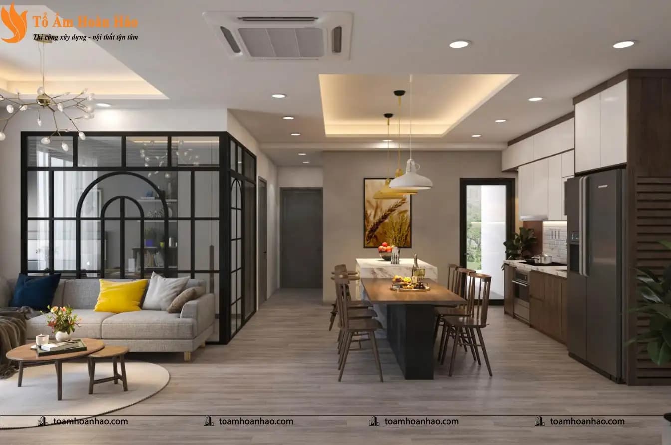 Nội thất phòng khách chung cư