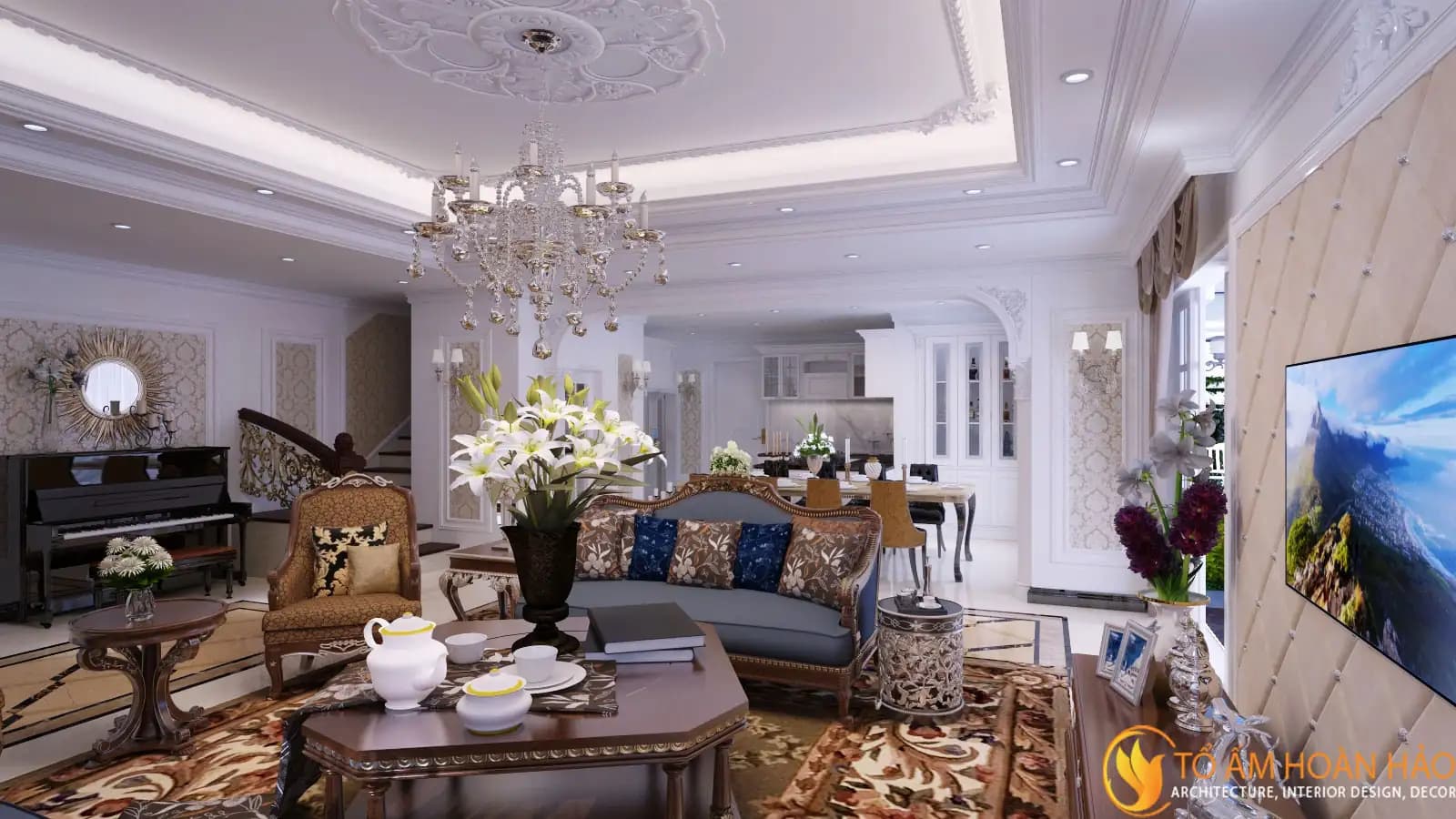 Thi công nội thất nhà phố