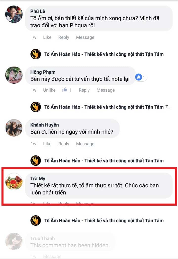 Ảnh phản hồi khách hàng 1