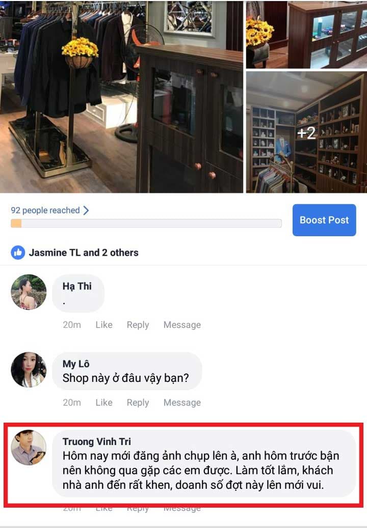 Ảnh phản hồi khách hàng 3