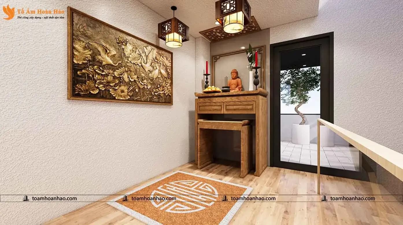 20+ MẪU THIẾT KẾ PHÒNG THỜ ĐẸP CHUẨN PHONG THỦY 2023
