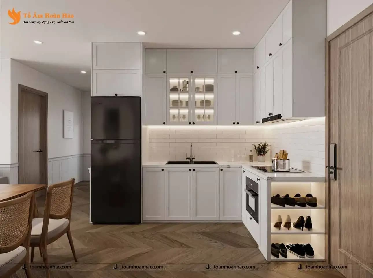 nội thất chung cư 1pn+1 vinhome