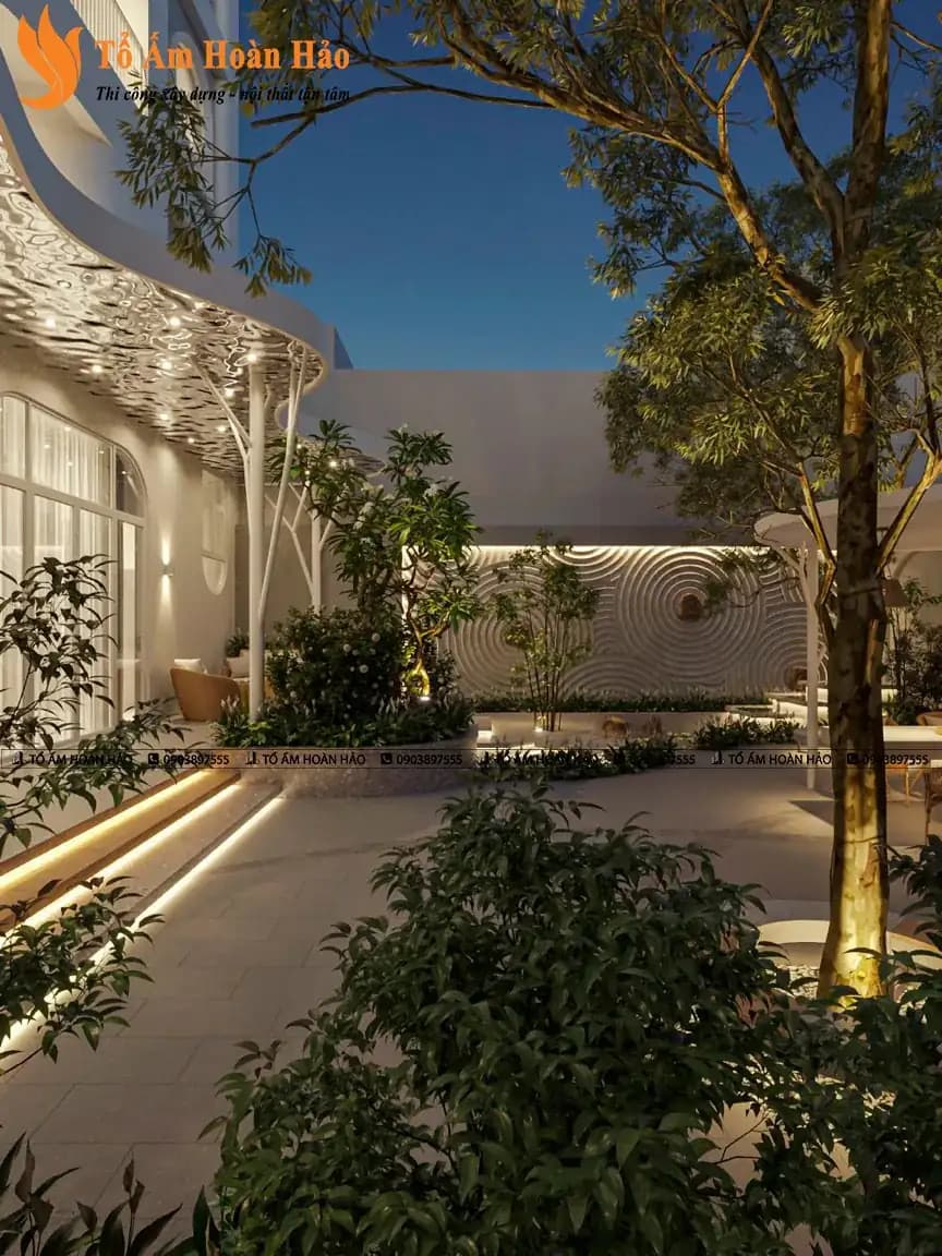 KIẾN TRÚC VÀ NỘI THẤT BIỆT THỰ ĐẸP – THÀNH PHỐ HỒ CHÍ MINH 310M2, 5 TẦNG