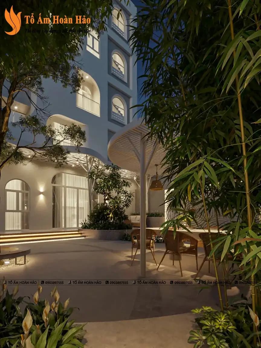 KIẾN TRÚC VÀ NỘI THẤT BIỆT THỰ ĐẸP – THÀNH PHỐ HỒ CHÍ MINH 310M2, 5 TẦNG