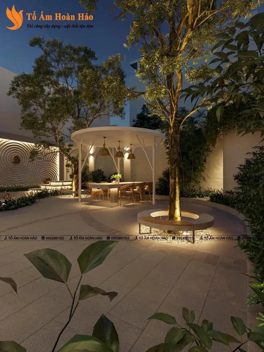 KIẾN TRÚC VÀ NỘI THẤT BIỆT THỰ ĐẸP – THÀNH PHỐ HỒ CHÍ MINH 310M2, 5 TẦNG