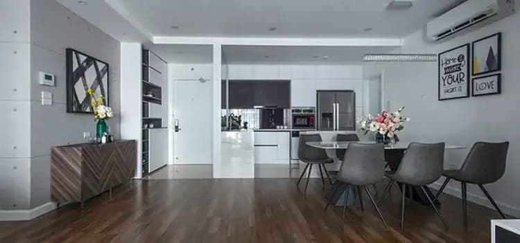 Căn hộ 100m2 đẹp đến từng ngóc ngách ở Hà Nội có báo giá hoàn thiện nội thất chung cư chỉ 445 triệu đồng