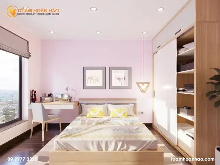 thiết kế thi công kiến trúc nội thất chung cư An Bình 9