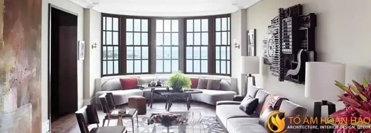 Giải pháp thiết kế nội thất phòng khách nhà ống triệu người mê