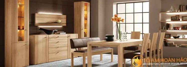 Gỗ – Vật liệu không thể thiếu cho thiết kế nội thất chung cư đẹp