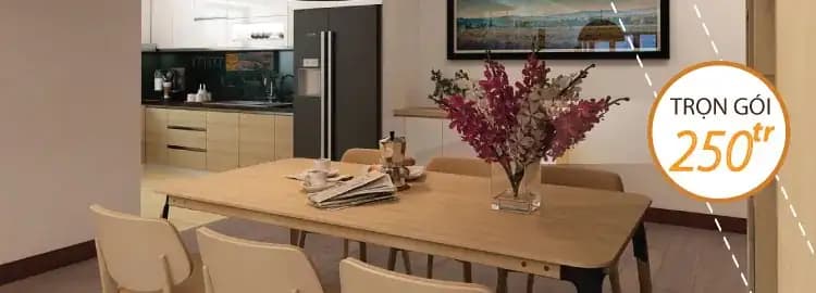 Gói Nội Thất Hoàn Thiện 250 Triệu Đồng – Giải Pháp Giá Rẻ Cho Không Gian Nội Thất Chất Lượng
