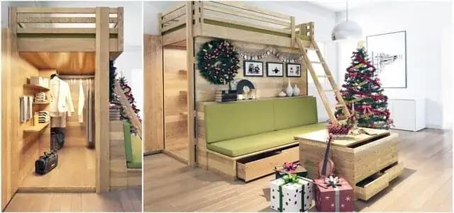 thiết kế nội thất thông minh sáng tạo