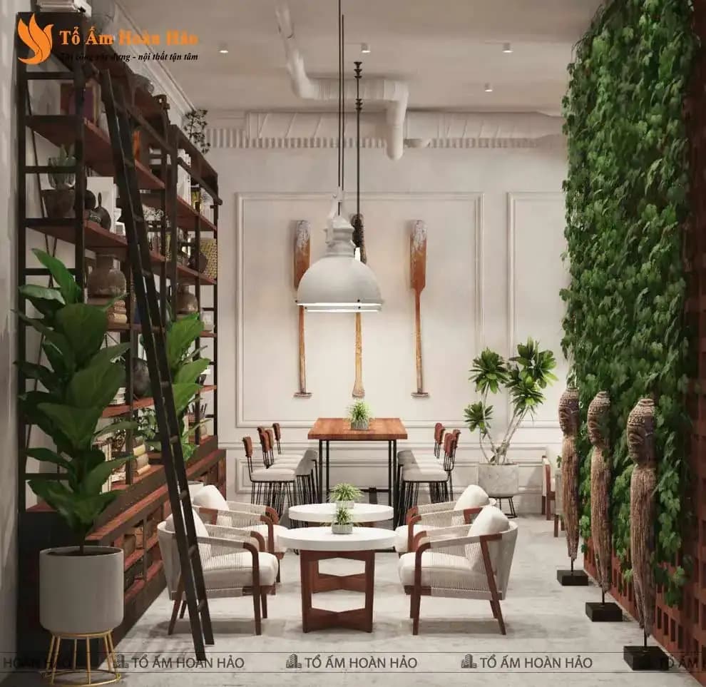 OCEAN COFFEE – THIẾT KẾ QUÁN CÀ PHÊ 170M2 MANG HƠI THỞ BIỂN CẢ VỚI PHONG CÁCH COASTAL