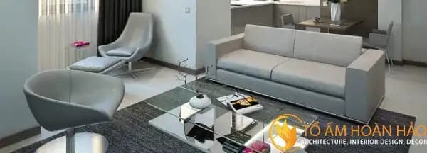 Phương án thiết kế nội thất chung cư mini rộng thênh thang