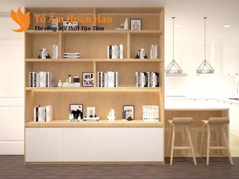 Thi công nội thất chung cư cao cấp Diện tích 86 m2, Sunshine Sky City Quận 7