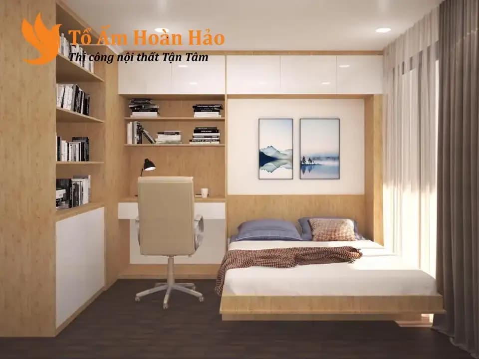 Thi công nội thất chung cư cao cấp Diện tích 86 m2, Sunshine Sky City Quận 7