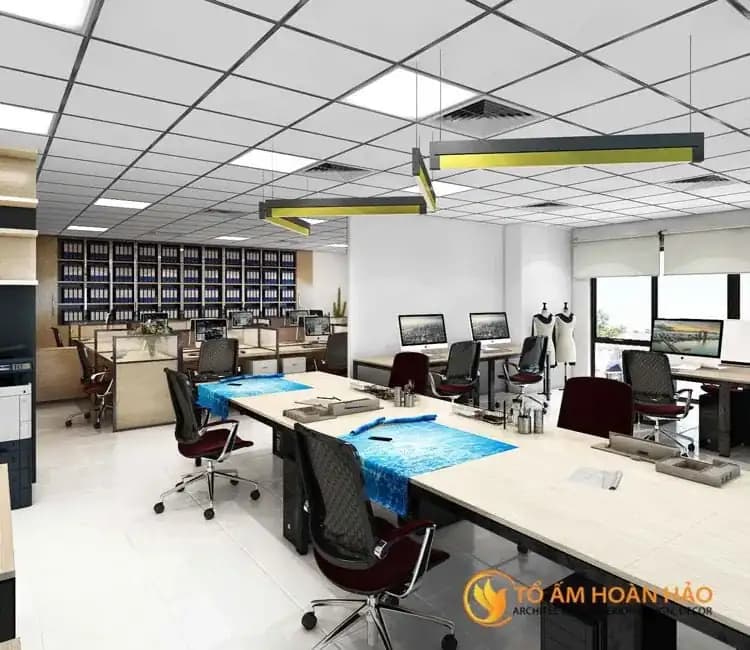 lưu ý khi thi công nội thất văn phòng 4