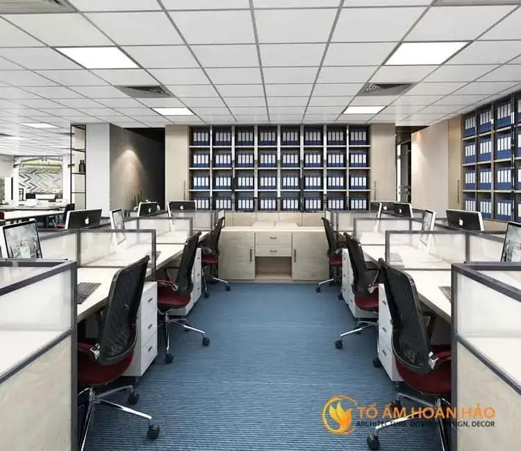 lưu ý khi thi công nội thất văn phòng 1