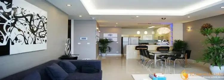 Thiết kế nội thất chung cư Sky – Long lanh dưới mọi góc nhìn