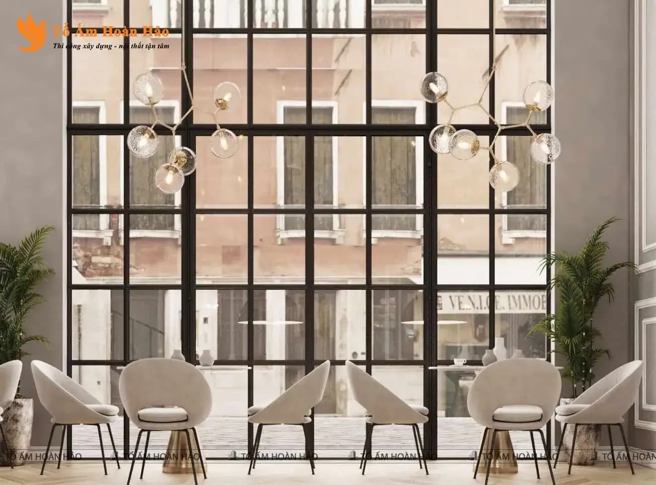THIẾT KẾ QUÁN CÀ PHÊ PHONG CÁCH CHÂU ÂU – DAILY DOSE 240M2