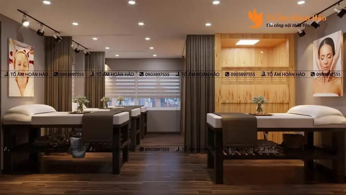 thiế kế spa hiện đại