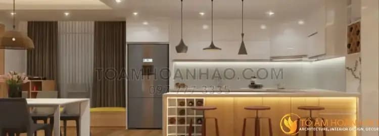 Thiết kế thi công nội thất chung cư Linh Đàm – giải pháp cho gia đình trẻ