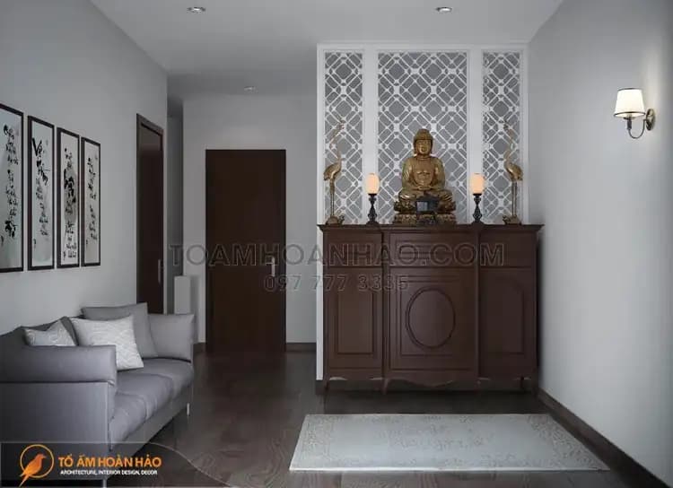 20+ MẪU THIẾT KẾ PHÒNG THỜ ĐẸP CHUẨN PHONG THỦY 2023