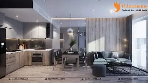 KINH NGHIỆM THIẾT KẾ NỘI THẤT PHÒNG KHÁCH CHUNG CƯ NHỎ MÀ TIỆN NGHI 2022