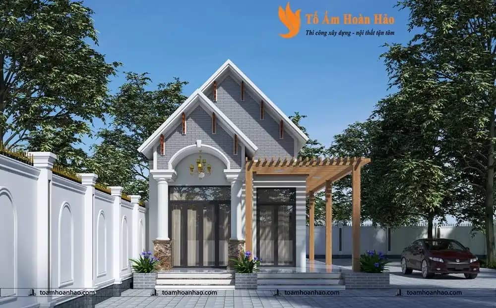 kinh nghiệm thi công nhà mái thái