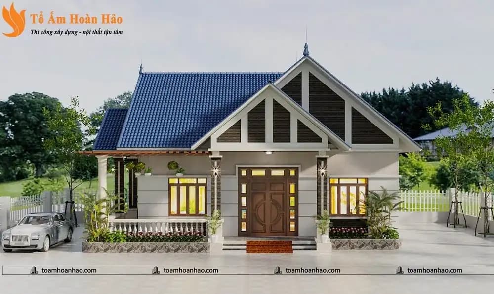 kinh nghiệm thi công nhà mái thái