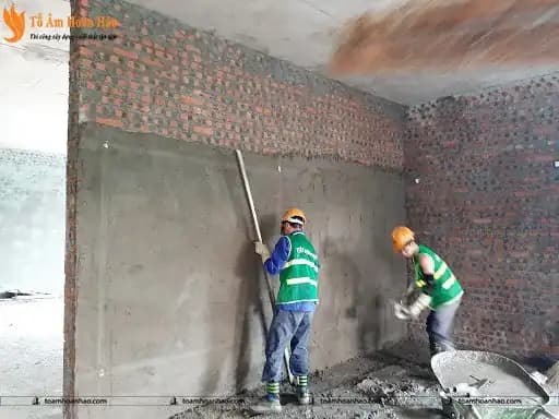 Những lưu ý khi thi công tô trát tường nhà