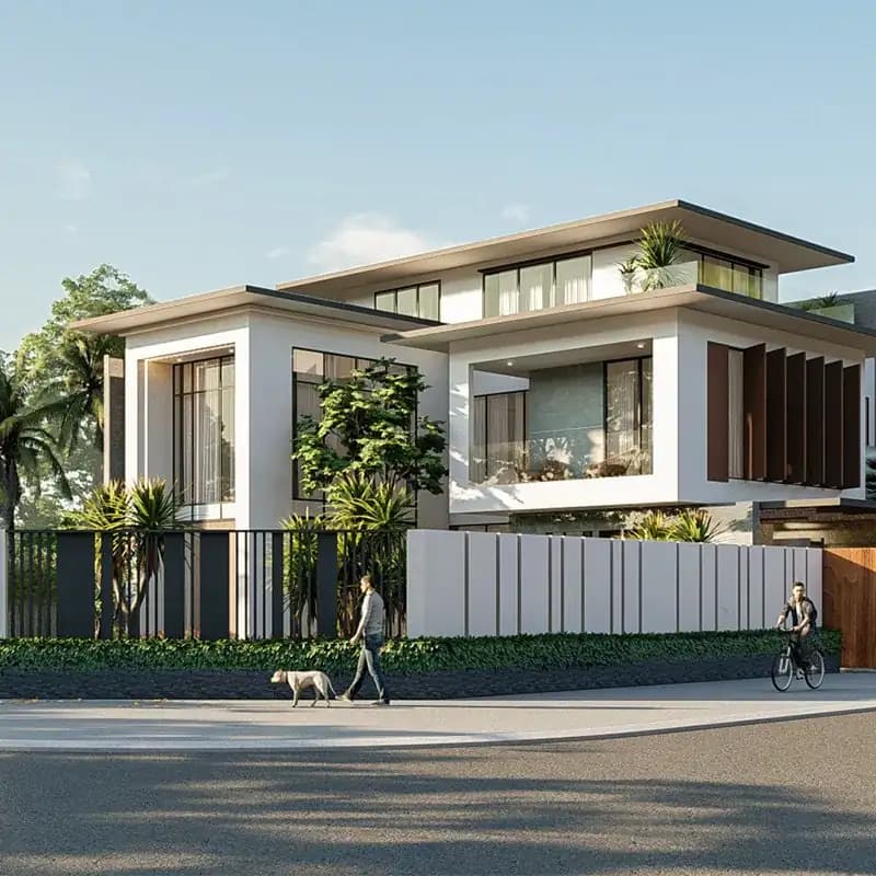 Quy trình xây nhà trọn gói.