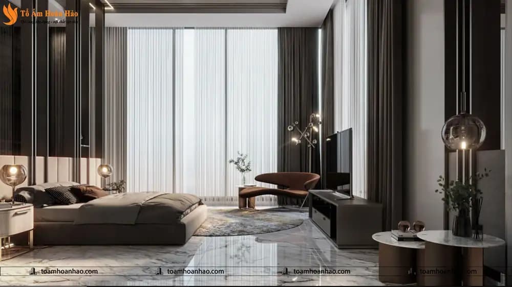 Phòng ngủ luxury sang trọng