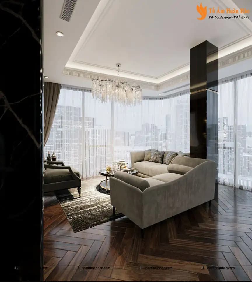Phòng ngủ luxury sang trọng