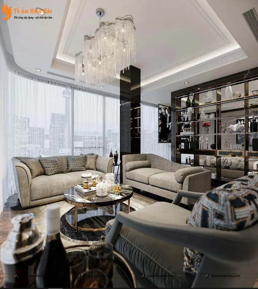 Phòng ngủ luxury sang trọng