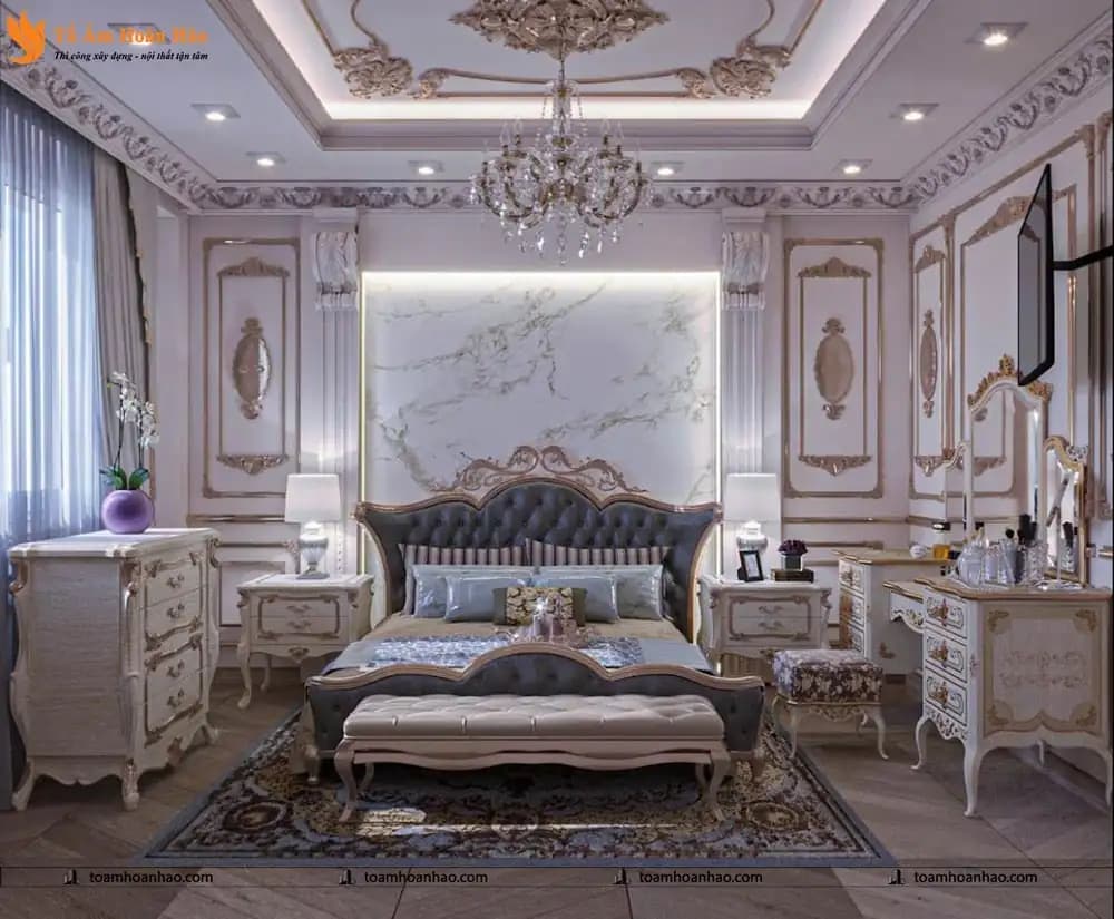 Phòng ngủ tân cổ điển