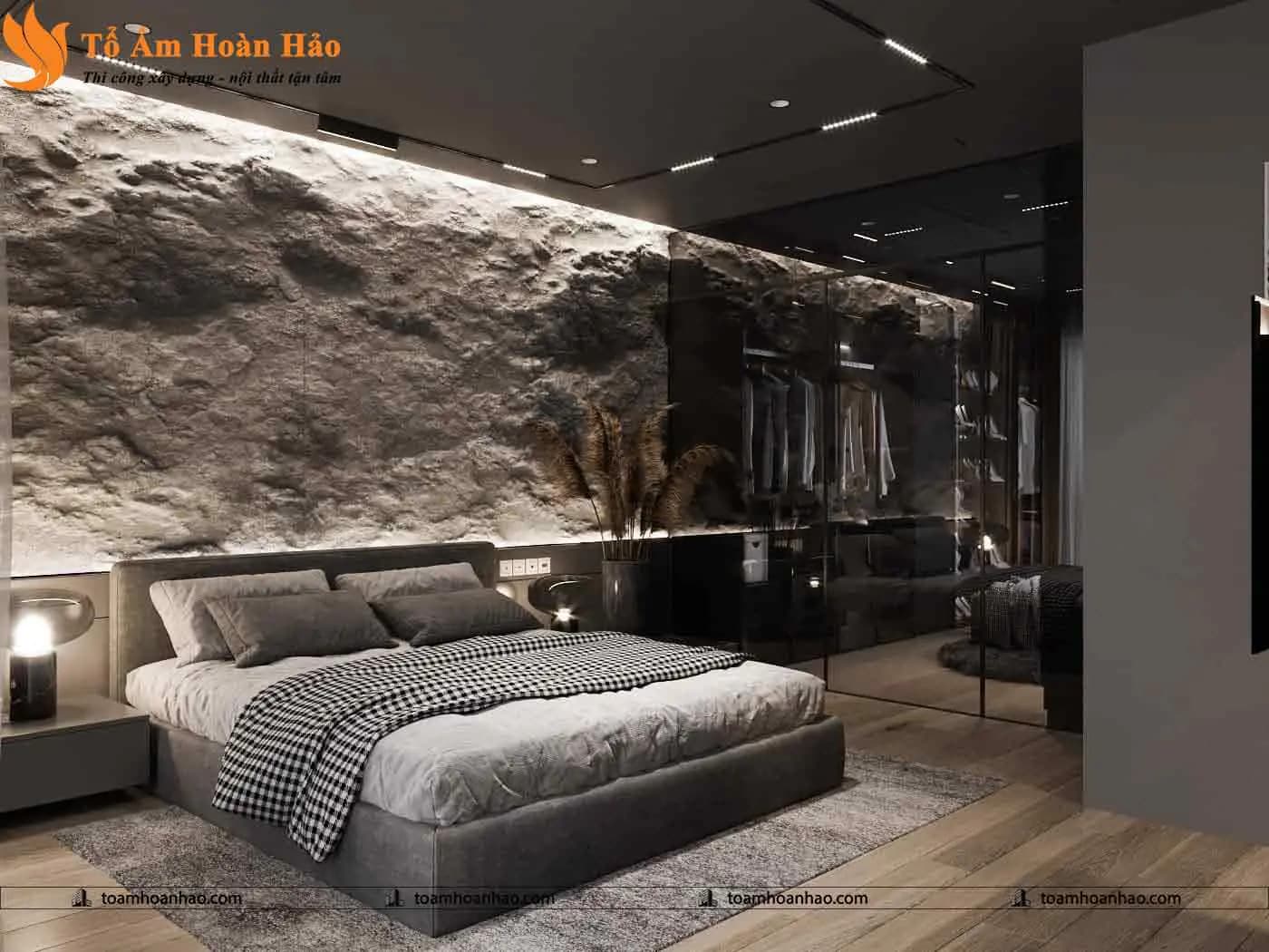 Phối cảnh 07 – Mẫu thiết kế biệt thự đẹp, hiện đại 2 tầng