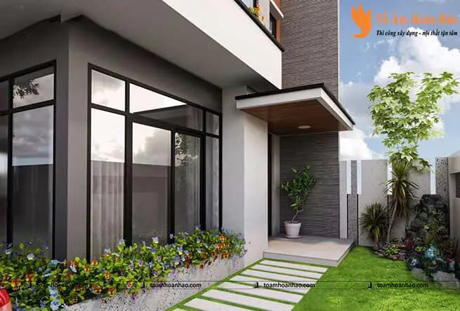 Phối cảnh 10 – MẪU THIẾT KẾ BIỆT THỰ HIỆN ĐẠI ĐẸP NÂNG TẦM GIÁ TRỊ CUỘC SỐNG