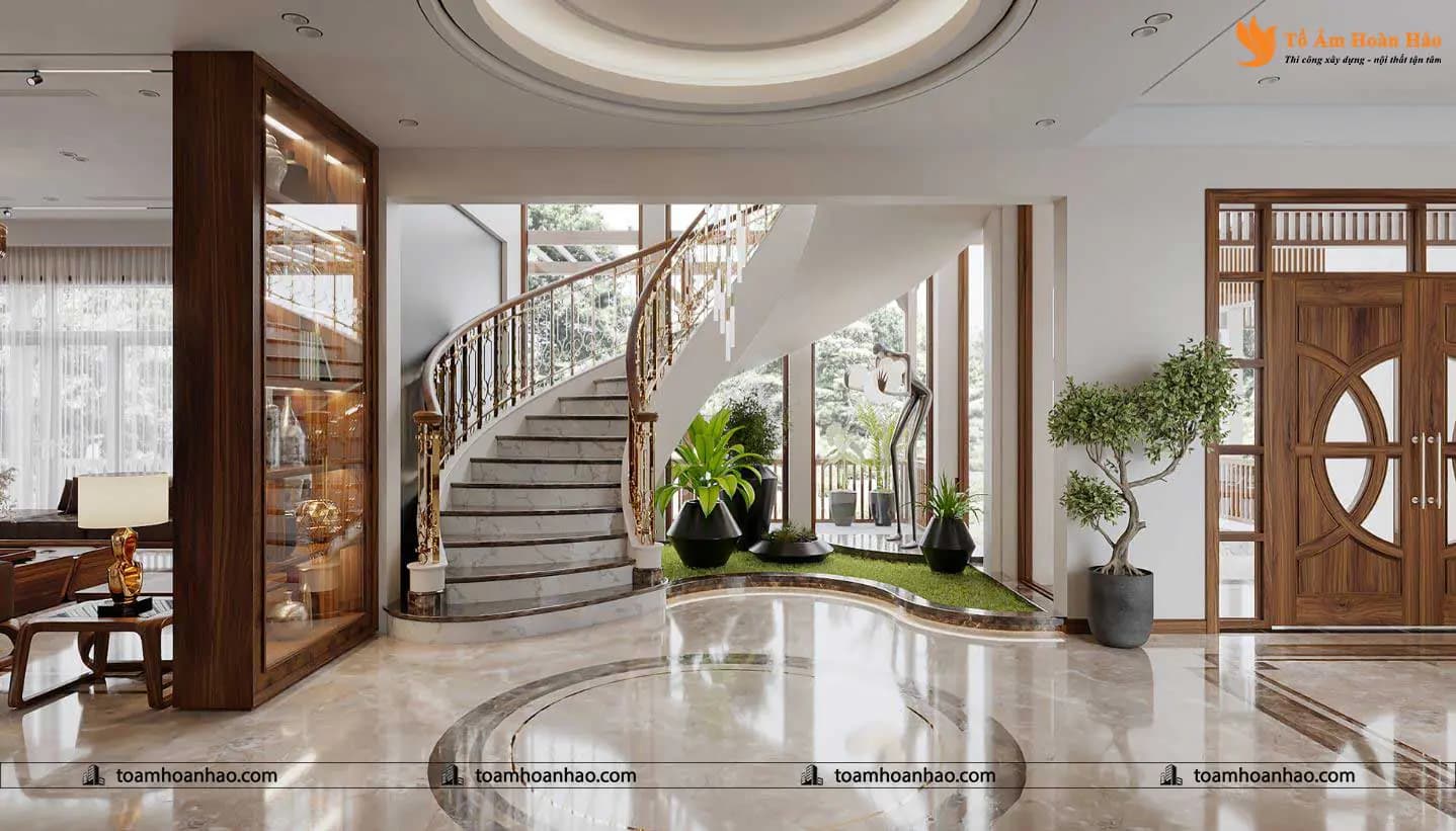 Phối cảnh 12 – THIẾT KẾ THI CÔNG BIỆT THỰ NHÀ VƯỜN – TP. HỒ CHÍ MINH VỚI TỔNG DIỆN TÍCH 300M2