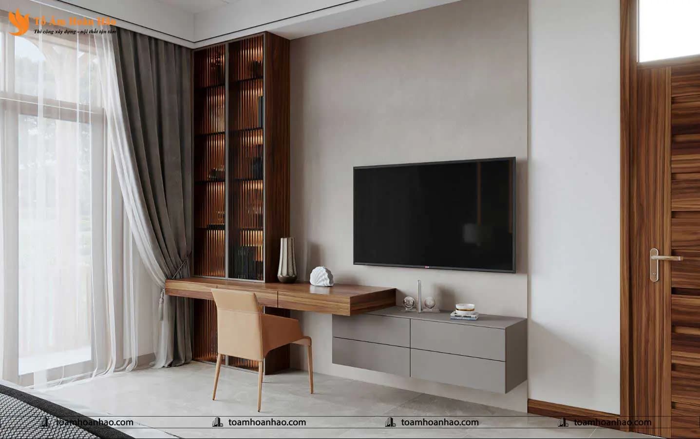 Phối cảnh 20 – THIẾT KẾ THI CÔNG BIỆT THỰ NHÀ VƯỜN – TP. HỒ CHÍ MINH VỚI TỔNG DIỆN TÍCH 300M2