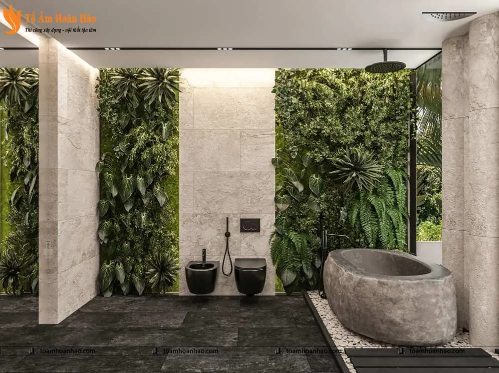 Phối cảnh 26 – THIẾT KẾ BIỆT THỰ VILLA SIÊU SANG – HÀ NỘI VỚI TỔNG DIỆN TÍCH 360m2