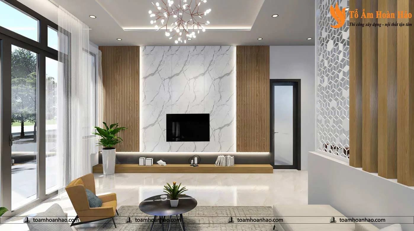 Phối cảnh 09 – THIẾT KẾ NHÀ PHỐ 2 TẦNG – TP. HỒ CHÍ MINH VỚI DIỆN TÍCH 8M x 16M ĐƠN GIẢN MÀ TIỆN NGHI